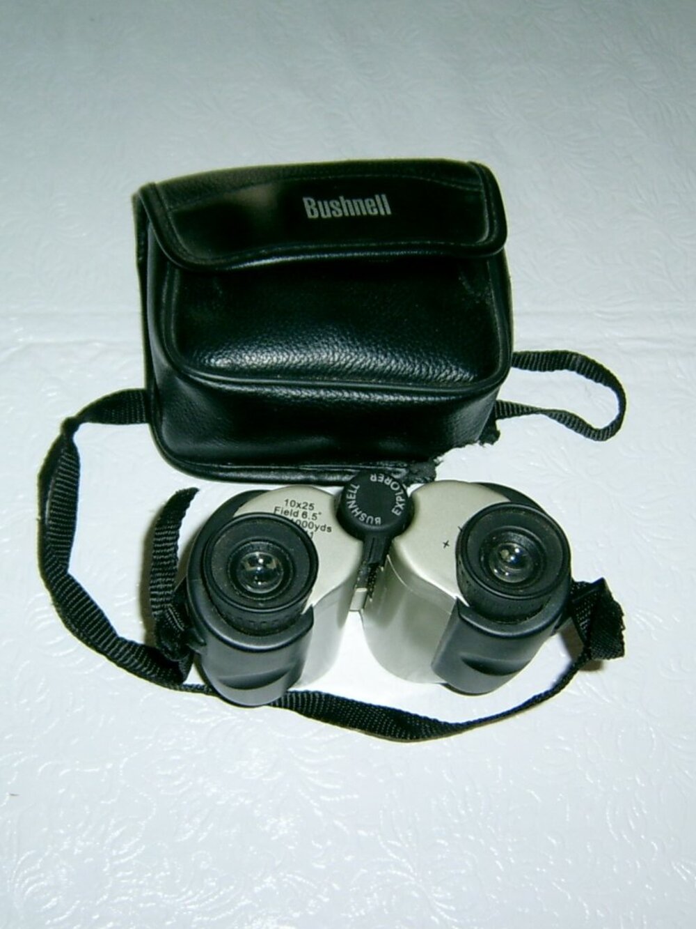 Bushnell Explorer High Power Compact Binoculars with Case 10 x 25